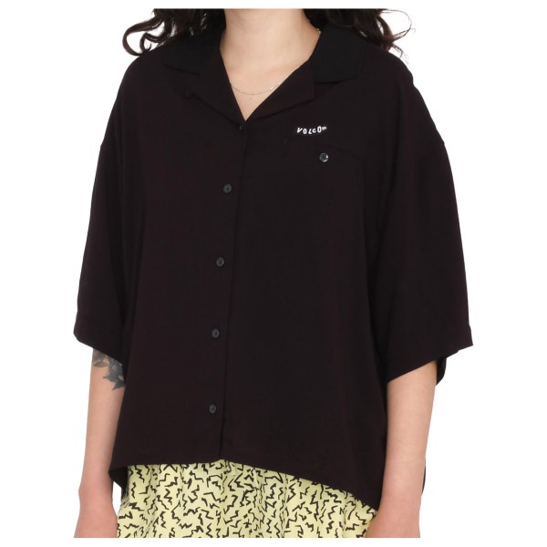 Volcom - Women's Servistone Woven S/S - Bluse Gr L;M;S;XL;XS schwarz