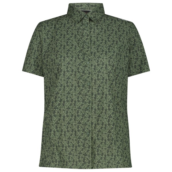 CMP Shortsleeve Shirt with Pattern Bluse Damen Alltag (Gr 40 |oliv)