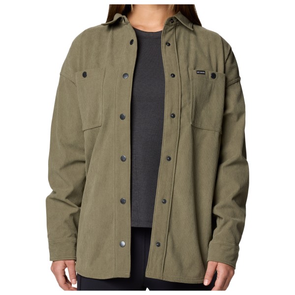Image of Columbia - Women"s Blue Point Creek Corduroy Shirt Jacket - Hemd Gr S oliv'