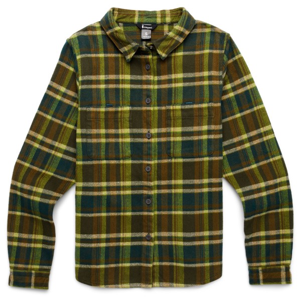 Image of Cotopaxi - Women"s Mero Organic Flannel Shirt - Hemd Gr S oliv'