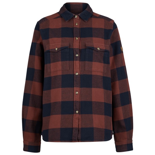 Image of Fjällräven - Women"s Övik Heavy Flannel Shirt - Hemd Gr L;M;S;XS oliv;schwarz'