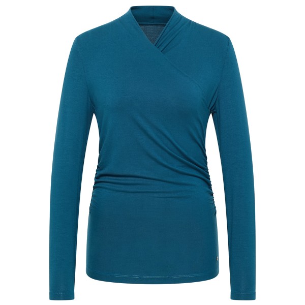 Image of Tranquillo - Women"s Feminines Ecovero-Shirt - Longsleeve Gr L blau'