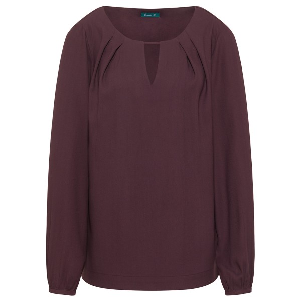 Image of Tranquillo - Women"s Lockere Ecovero-Bluse - Bluse Gr 36 braun'