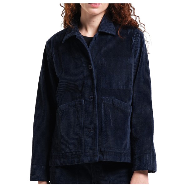 Image of DEDICATED - Women"s Jacket Stiby Corduroy - Hemd Gr L blau'