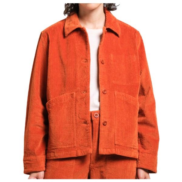 Image of DEDICATED - Women"s Jacket Stiby Corduroy - Hemd Gr L rot'