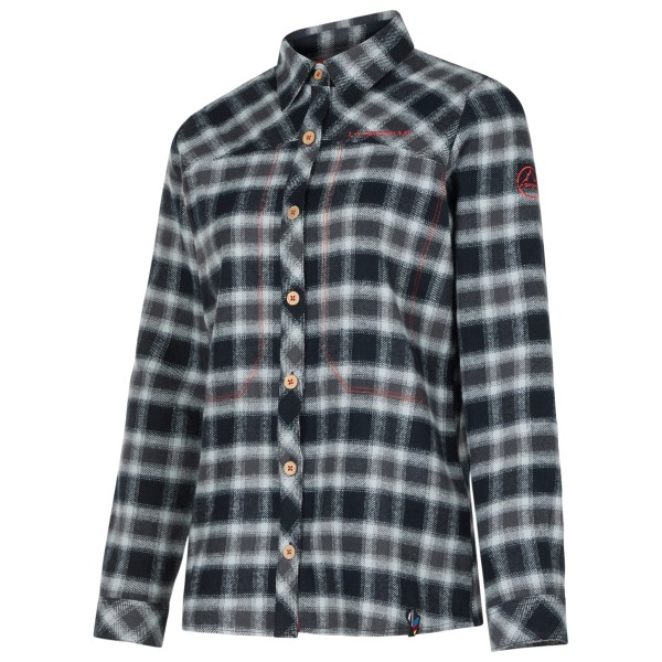 Image of La Sportiva - Women"s Rambler Flannel Shirt - Hemd Gr L grau'