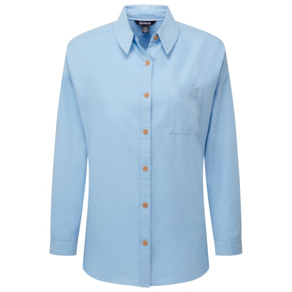 Sherpa – Women’s Palmo L/S Shirt – Blouse maat L, Blauw