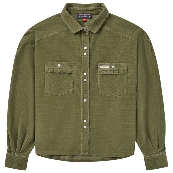 Amundsen Sports - Women's Wild Velvet Shirt - Bluse Gr M oliv