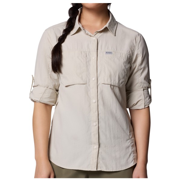 Columbia Women’ Skien Valley L/ Shirt Overhemd Grijs