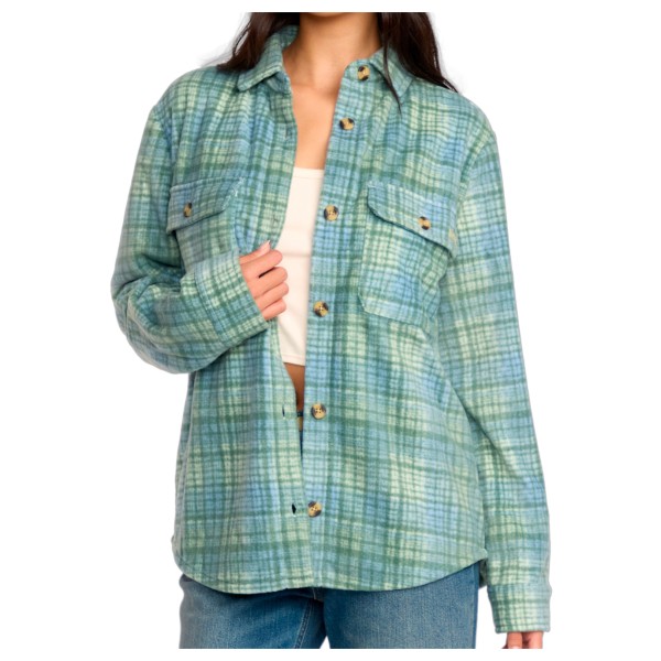 Billabong Forge Fleece Hemd Damen (Gr S |türkis)