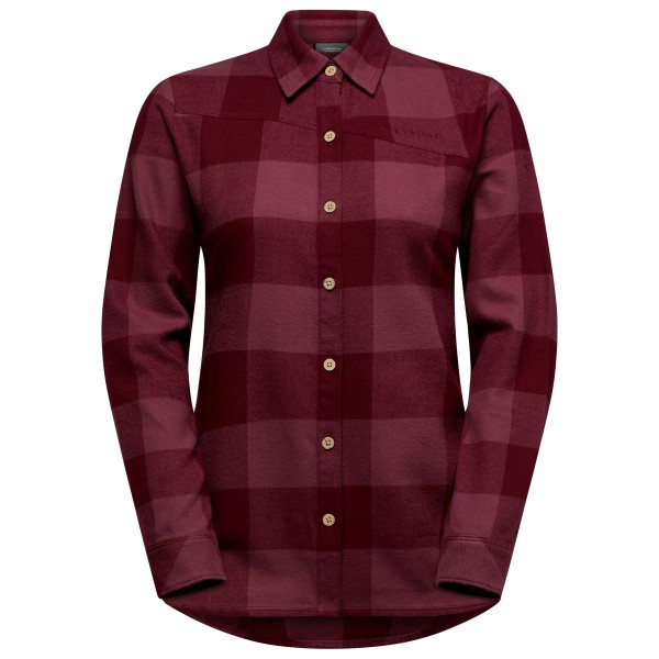 La Sportiva Women’s Rambler Flannel Shirt Overhemd Rood