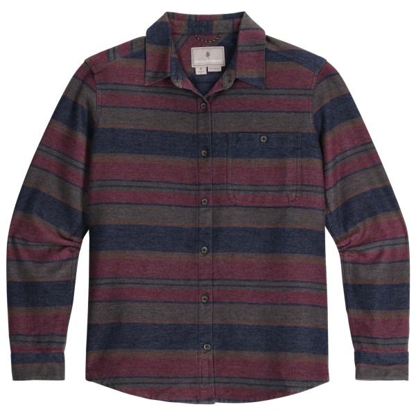 Bluse Royal Robbins Clouds Rest Hemp L/S Damen (Gr XL |grau)