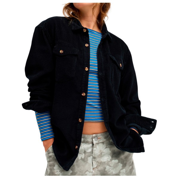 Roxy Women’s Let It Go Cord Overhemd Zwart