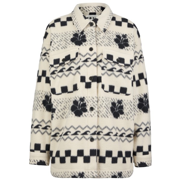 Roxy Morning Crush Shacket Hemd Damen (Gr S |grau)