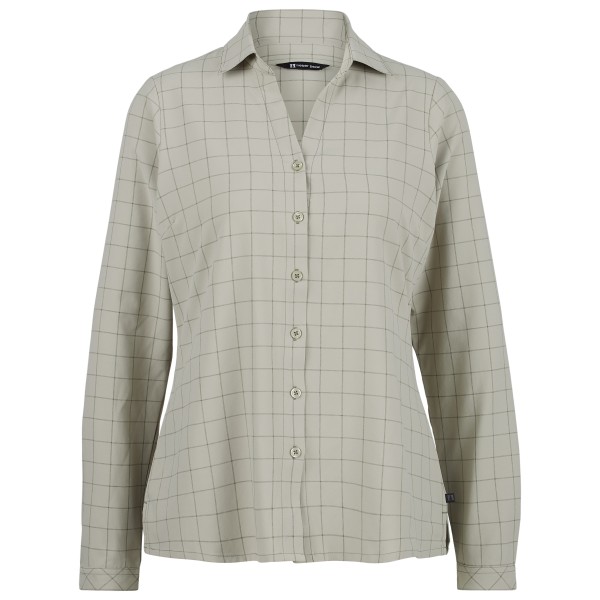 Heber Peak – Women’s WillowHe. Trekking Shirt L/S – Blouse maat , Grijs
