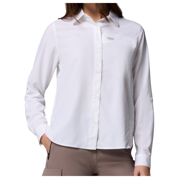 Columbia Silver Ridge Utility II L/S Shirt Hemd Women (Gr L |weiß)