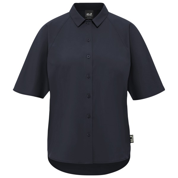 Jack Wolfskin Sierra Quest S/S Shirt Bluse Damen (Gr XXL |blau)