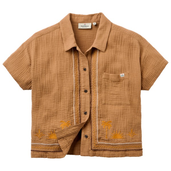 Passenger Waveney S/S Shirt Bluse Damen (Gr XL |braun)