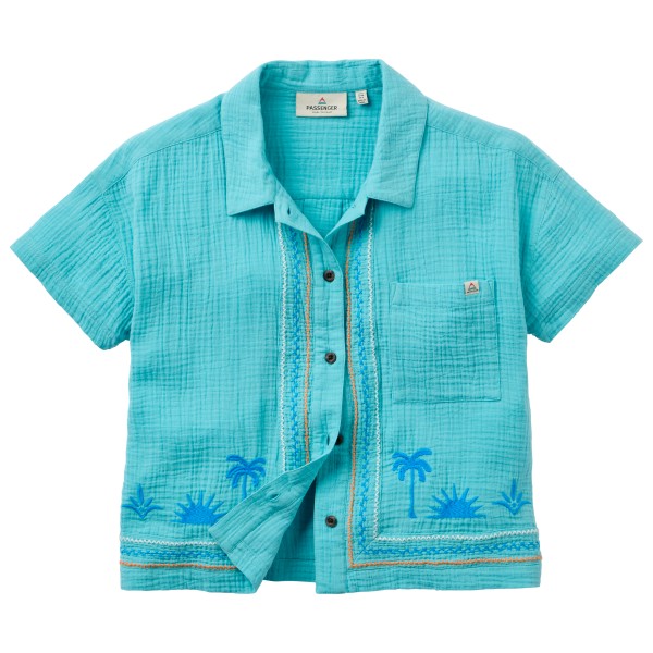 Bluse Passenger Waveney S/S Shirt Damen (Gr XXL |türkis)