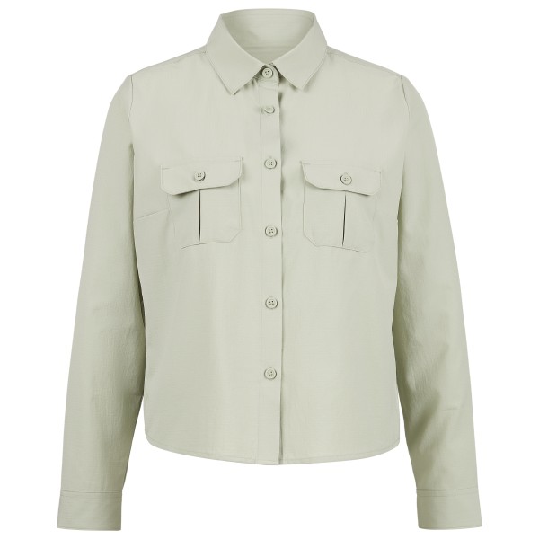 Stoic Antimosquito Byske L/S Loose Shirt Bluse Women (Gr 3XL |beige)