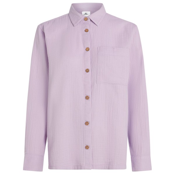Bluse O'Neill Brenda Structured Shirt Damen (Gr M |lila)
