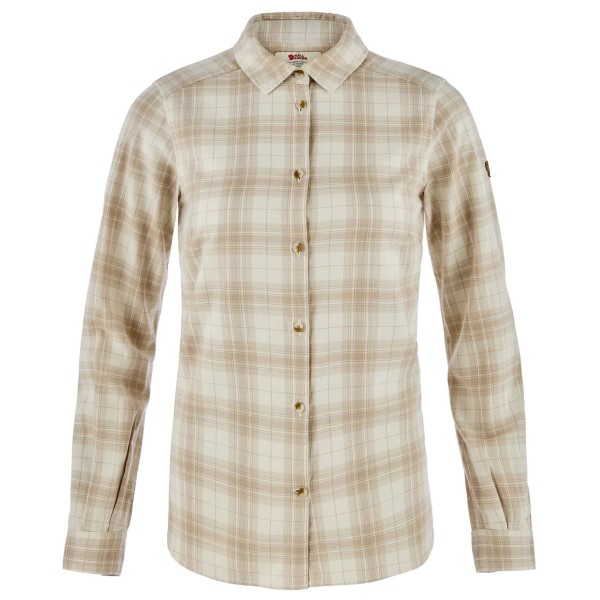 Fjällräven Women’ Övik Classic Flannel Shirt Overhemd Beige