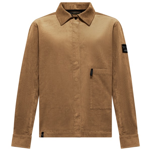 Salewa Women’s Fanes Cord Overshirt Overhemd Bruin