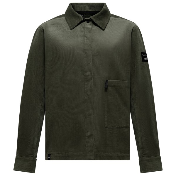Salewa Women’s Fanes Cord Overshirt Overhemd Olijfgroen
