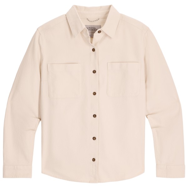 Royal Robbins Women’ Lieback Button-Up L/ Blouse Beige