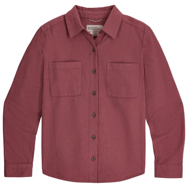 Royal Robbins Women’ Lieback Button-Up L/ Blouse Rood