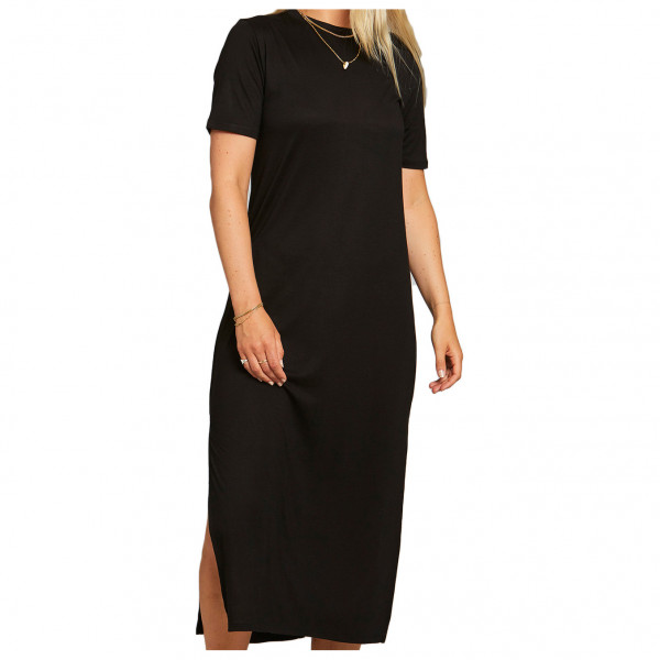Image of DEDICATED - Women's Long T-Shirt Dress Ronneby - Kleid Gr L;M;S;XS grau;schwarz bei Bergfreunde.ch - der Outdoor Shop