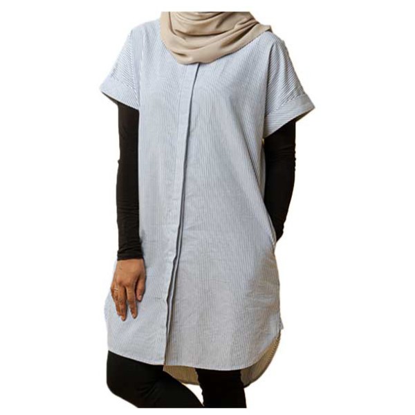 Image of MELAWEAR - Women's Blusenkleid Amoli - Kleid Gr L;M;XL grau bei Bergfreunde.ch - der Outdoor Shop