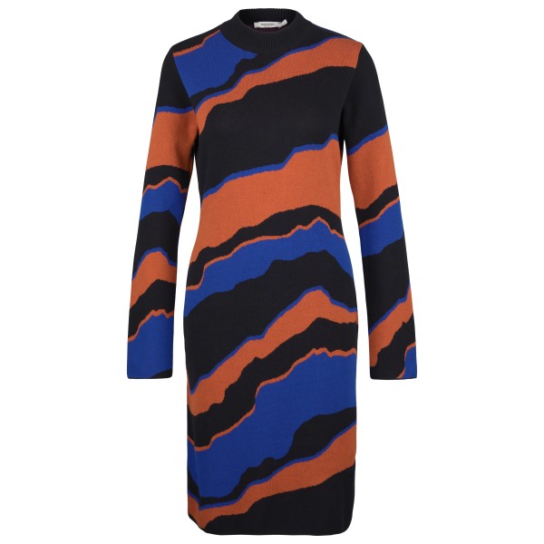 Image of DEDICATED - Women"s Dress Lo Pepita Cats - Kleid Gr L;M;S;XL;XS bunt;grau'