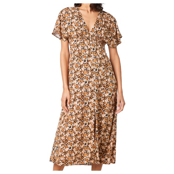 Image of Rip Curl - Women"s Sea Of Dreams Maxi Dress S/S - Kleid Gr L;M beige/braun'