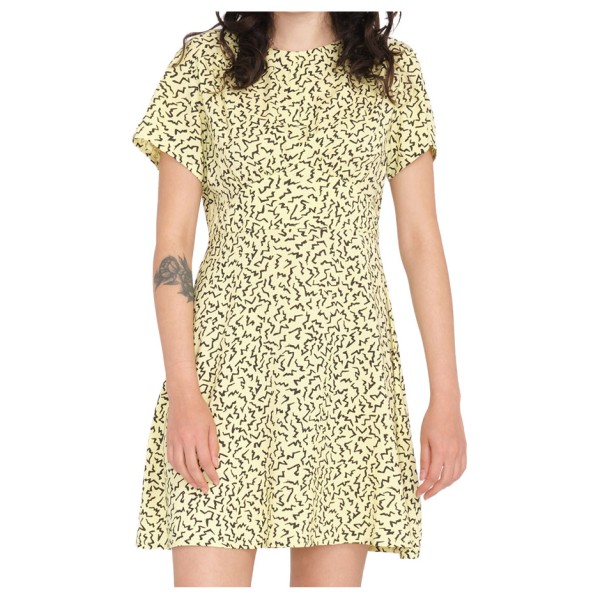 Image of Volcom - Women"s Surfpunk S/S Dress - Kleid Gr S;XS beige;schwarz'