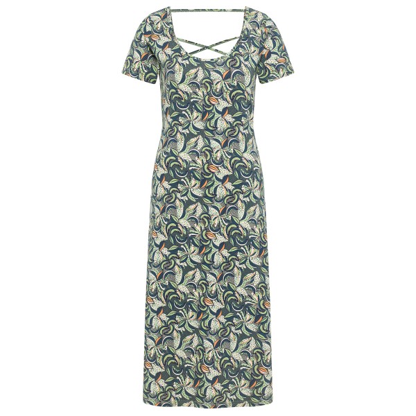 Image of Tranquillo - Women"s Kleid mit Rückendetails - Kleid Gr L;M;S;XL;XS grau;grün/blau'