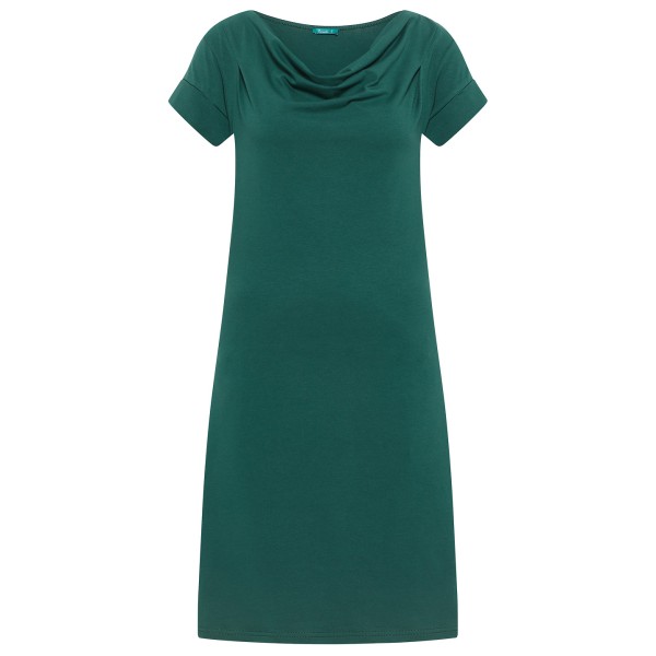 Image of Tranquillo - Women"s Kleid mit Wasserfallausschnitt - Kleid Gr M;S;XL;XS blau;grau;rosa'