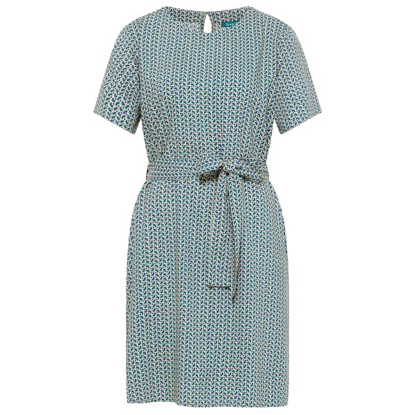 Image of Tranquillo - Women"s Tailliertes EcoVero Kleid - Kleid Gr 38;40;42 bunt;türkis'