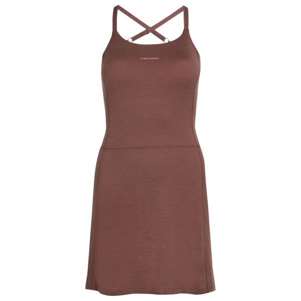 Icebreaker Women’ Merino 150 Active Dress Jurk Bruin