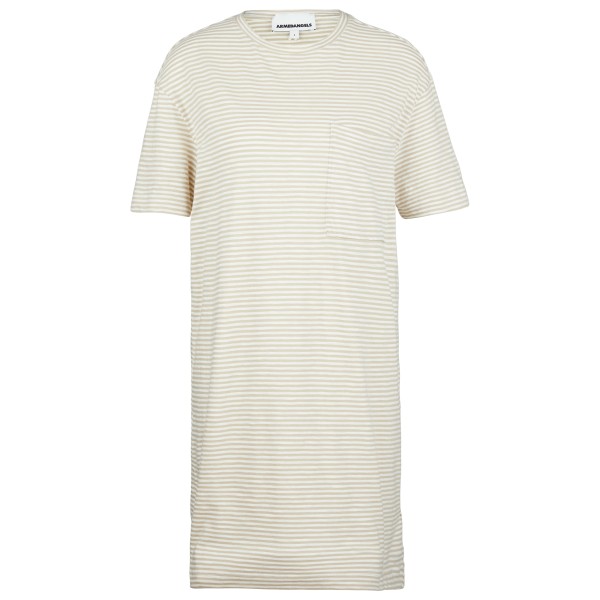 Image of ARMEDANGELS - Women"s Chaara Lovely Stripes - Kleid Gr L;M beige'