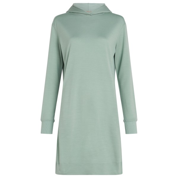 Image of Icebreaker - Women"s Merino Crush L/S Dress - Kleid Gr L türkis'