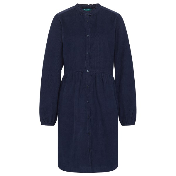 Image of Tranquillo - Women"s Blusenkleid aus Cord - Kleid Gr 36;38;40;42;44 blau;oliv'