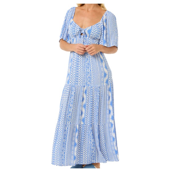 Rip Curl San Carlos S/S Maxi Dress Kleid Damen (Gr XXL |blau)