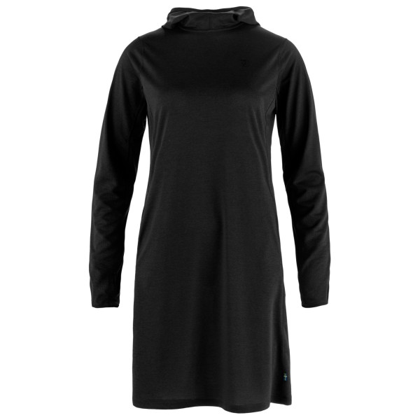 Fjällräven - Women's Abisko Sun-Hoodie Dress - Kleid Gr L schwarz