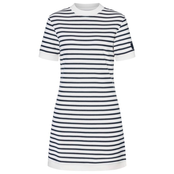 super.natural Casual Stripe Bio Dress Kleid Damen (Gr XS |weiß/grau)