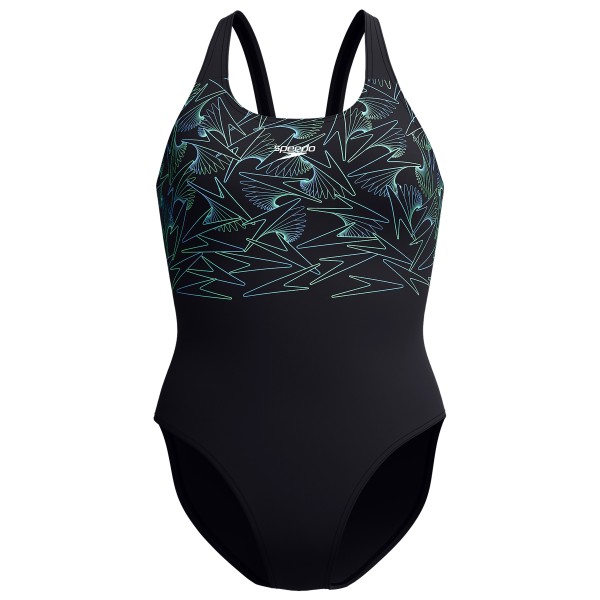 Speedo - Women's Hyperboom Placement Muscleback - Badeanzug Gr 38 schwarz