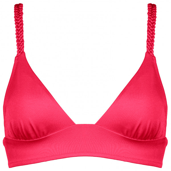 Image of Watercult - Women"s Makramé Love Bikini Top 7039 - Bikini-Top Gr 36 - Cup: B;36 - Cup: C;40 - Cup: C;42 - Cup: C;44 - Cup: B;44 - Cup: C blau;rosa/rot'