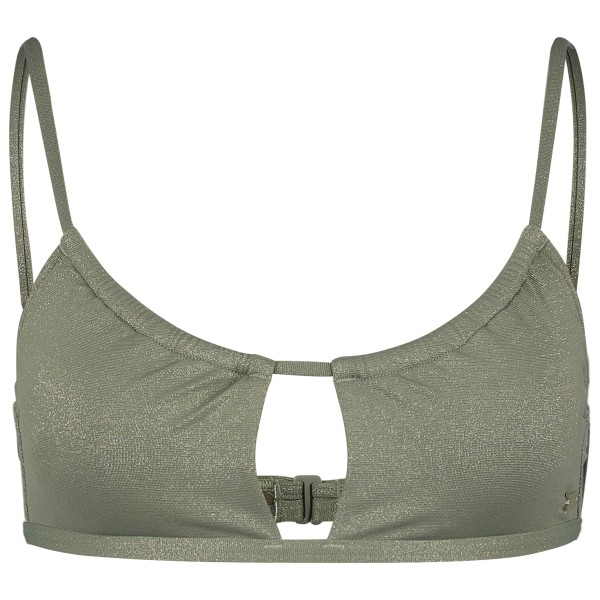 Image of Roxy - Women"s Shiny Wave Bralette - Bikini-Top Gr S;XS;XXL oliv'
