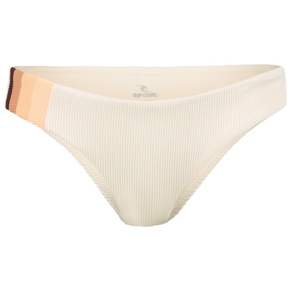 Image of Rip Curl - Women"s Block Party Spliced Cheeky Hip - Bikini-Bottom Gr L;M;S;XL;XS blau;weiß'
