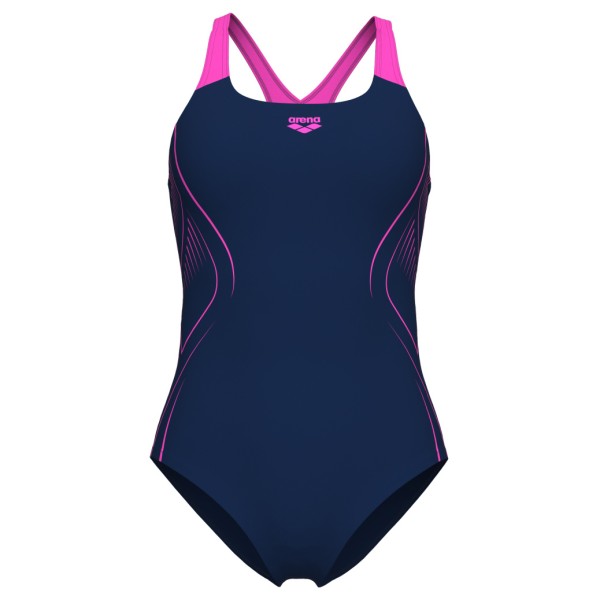 Image of Arena - Women"s Reflecting Swimsuit Swim Pro Back - Badeanzug Gr 38 blau'